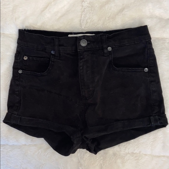 Garage jean shorts